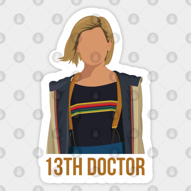 Jodie Whittaker Sticker by bethmooredesigns10